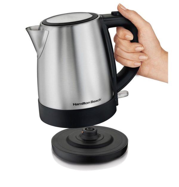 HAMILTON BEACH 1L STAINLESS STEEL ELECTRIC KETTLE » BarGAINSjam