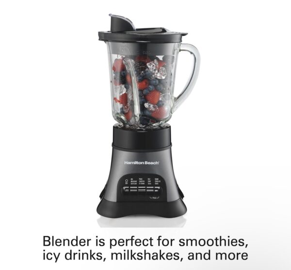 HAMILTON BEACH WAVE CRUSHER MULTIFUNCTION BLENDER/ CHOPPER W/ 40OZ GLASS JAR » BarGAINSjam