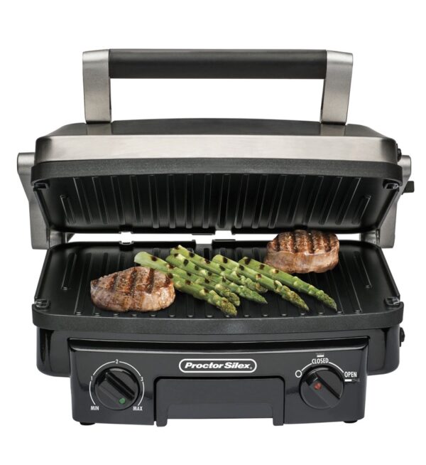 PROCTOR SILEX 5IN1 GRILL+GRIDDLE » BarGAINSjam